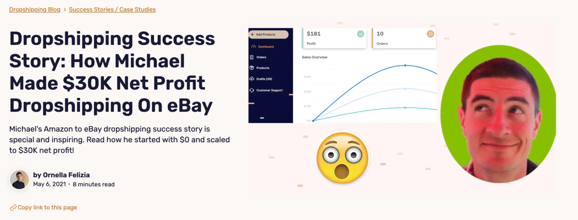 Michael Davis: $30,000+ Monthly Profit with Amazon to eBay Dropshipping
